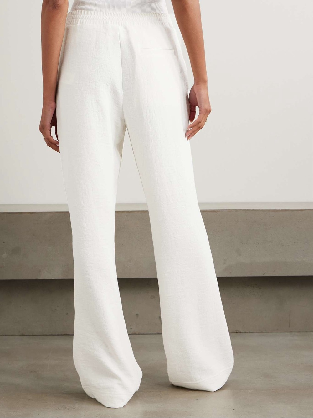 JW ANDERSON Tech Jersey Flared Track Pants - Picture 2 of 9